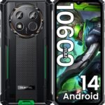 OUKITEL WP28E Rugged Phone Unlocked, 10600mAh Battery Cell Phone, 6.52″ Screen Smartphone, 64GB ROM/TF 1TB, 13MP Camera, 4G Dual SIM Android 14,IP68/IP69K Waterproof Phone, NFC/OTG/GPS/T-Mobile
