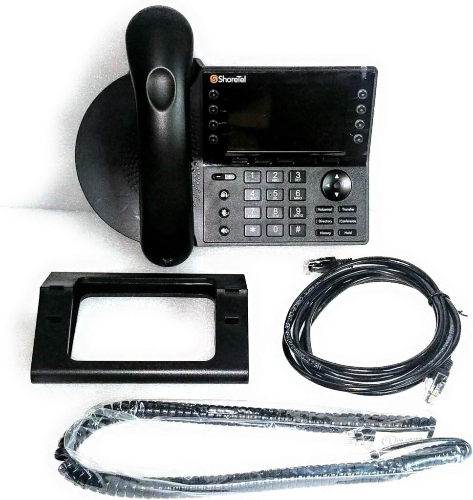 ShoreTel IP 485G (10436) Gigabit Color Display Phone (Power Supply Not Included)