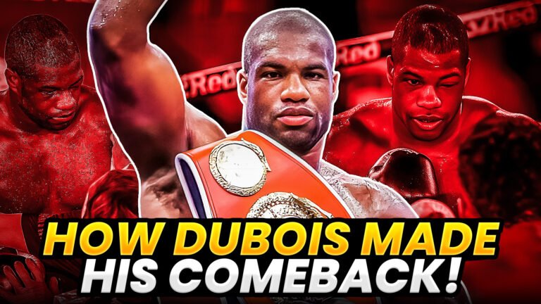 The Journey Of Daniel Dubois From Setback To Heavyweight Champion