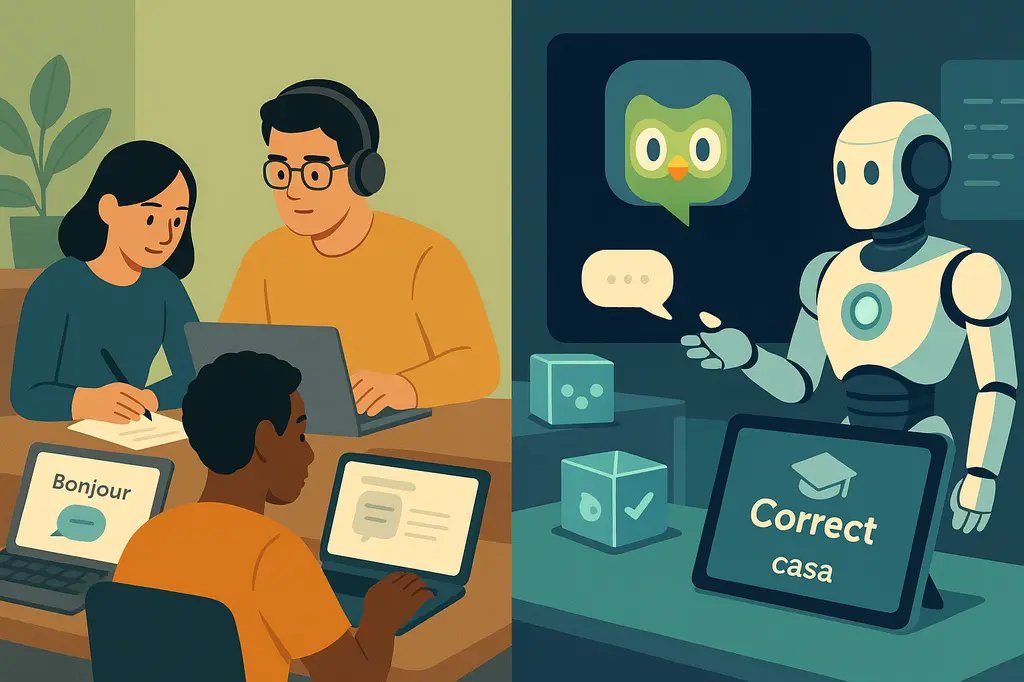 Duolingo Shifts from Contract Workers to AI Duolingo Shifts from Contract Workers to AI