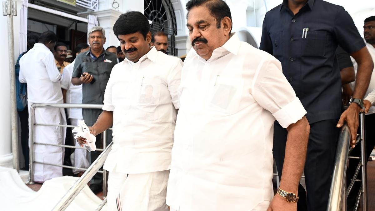 AIADMK walks out of T.N. Assembly after Speaker denies permission to raise a ‘law and order’ issue