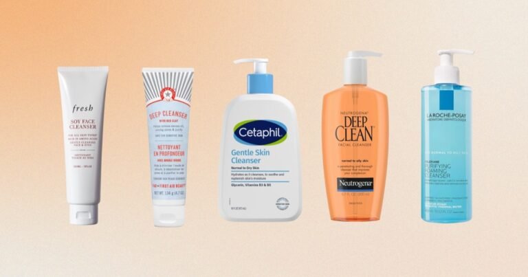 5 Best Face Cleansers for Oily Skin & Large Pores