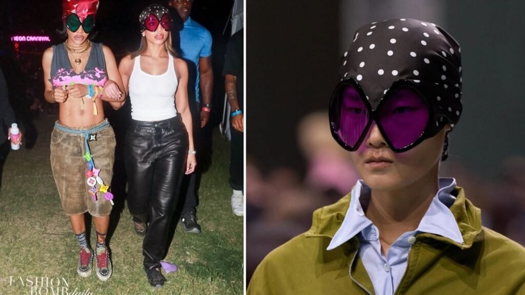 Fashion Bomb Accessories: Teyana Taylor and Lori Harvey Both Wore 0 Prada Shades to Coachella