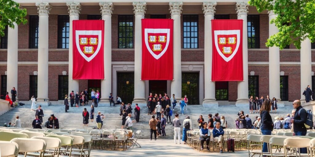 Harvard professors sue Trump over threat to  billion in funds