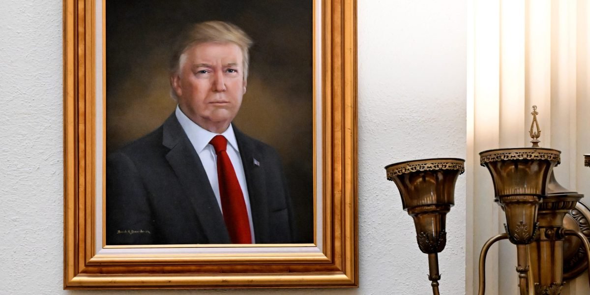 Artist of ‘distorted’ portrait says Trump complaint is harming her business of over 41 years