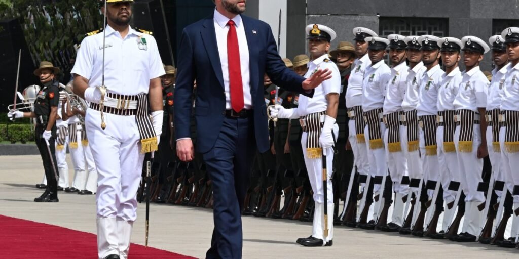 Vance arrives in India as Trump’s trade war hangs over visit