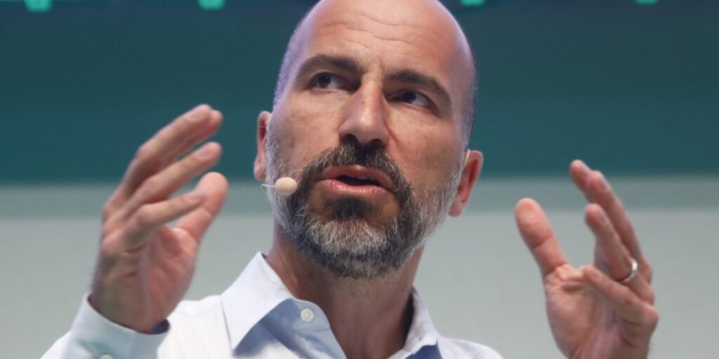 Uber’s CEO says learning these two subjects in college is an ‘absolute necessity’ for any Gen Z grad eyeing up management roles