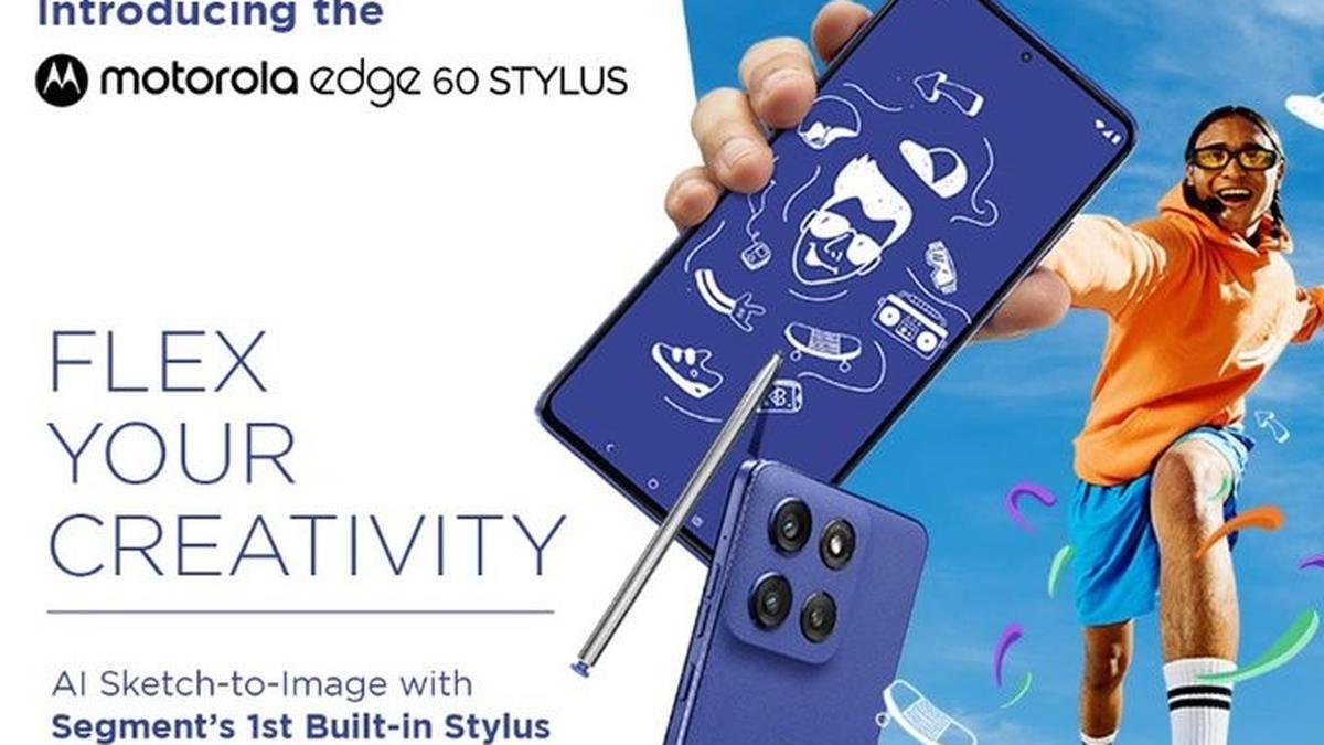 Motorola Edge 60 Stylus launched in India: Price, features, availability Motorola Edge 60 Stylus launched in India: Price, features, availability