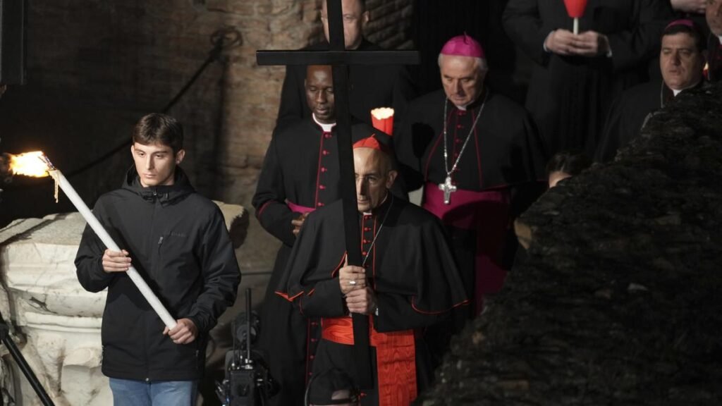 Pope Francis, still recovering, skips Rome’s annual Good Friday procession