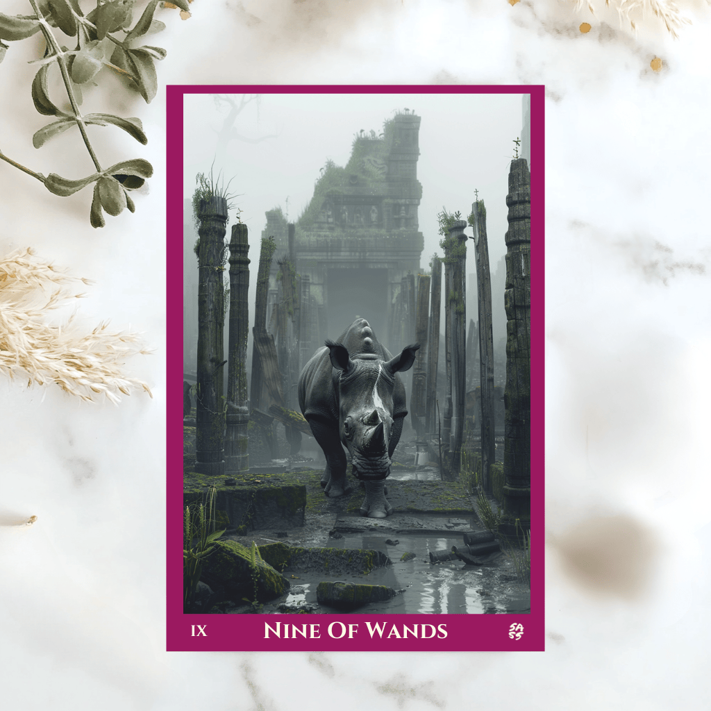 Tarot Card of the Week (April 14-20, 2025): Nine of Wands