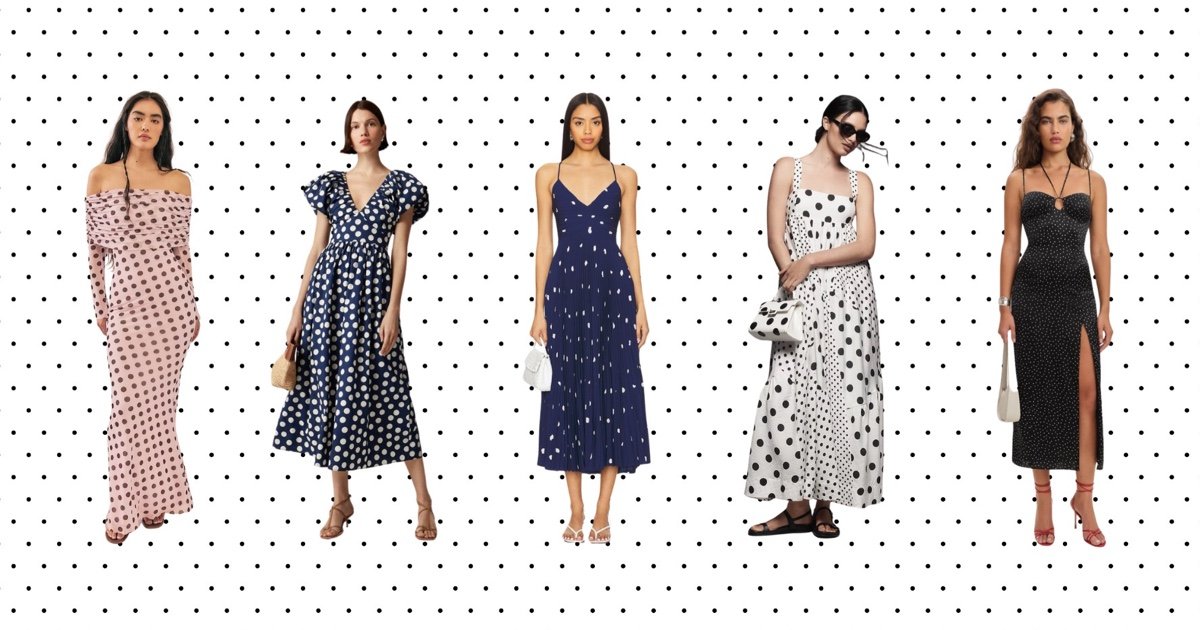 The Polka Dot Dress Trend in Taking Over for 2025 The Polka Dot Dress Trend in Taking Over for 2025