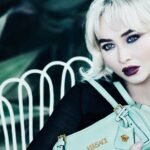 Sabrina Carpenter Wows in Versace La Vacanza Ad