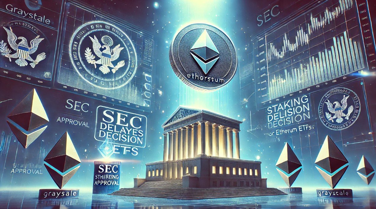 SEC Delays Decision On Staking For Grayscale’s Ethereum ETFs SEC Delays Decision On Staking For Grayscale’s Ethereum ETFs
