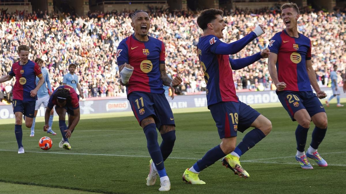 Raphinha leads Barcelona’s thrilling 4-3 comeback over Celta in La Liga Raphinha leads Barcelona’s thrilling 4-3 comeback over Celta in La Liga