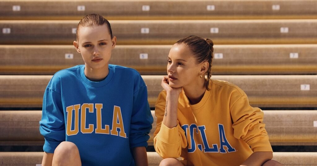 Sporty & Rich x UCLA Is Pure College-Core Gold