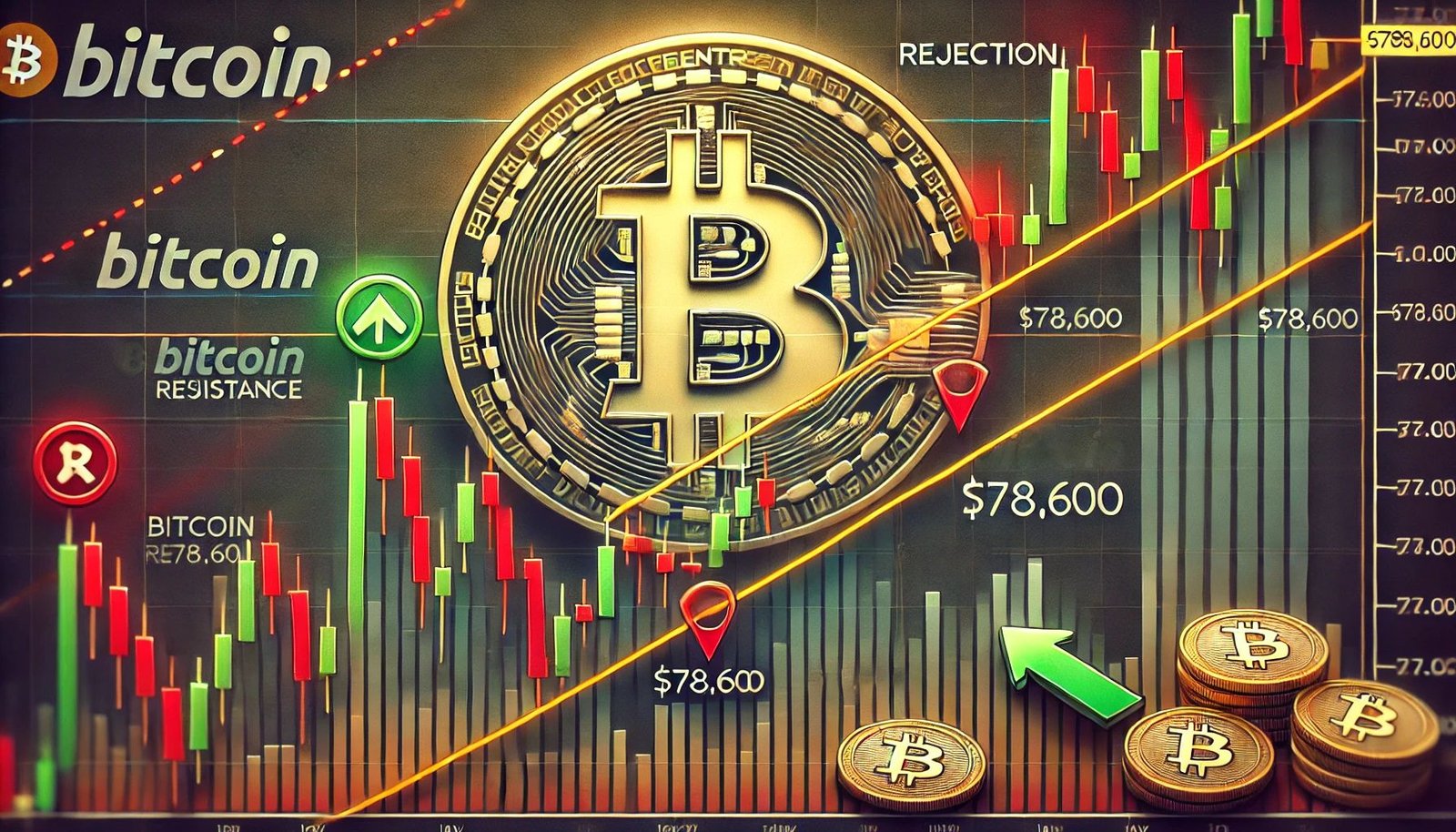 Bitcoin Rejected At Descending Resistance Again – Is ,600 Still In Play?