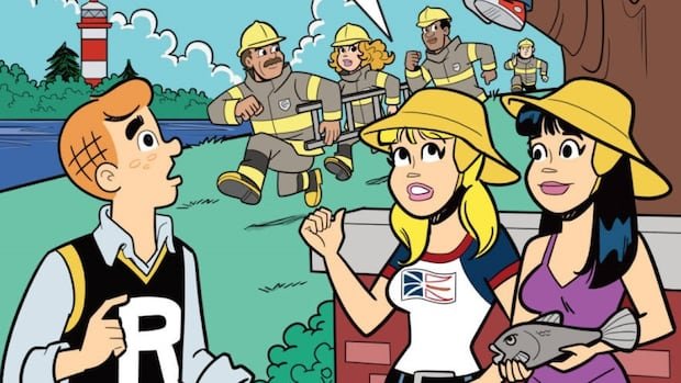 Archie, Jughead and friends are helping raise money for a Newfoundland fire department Archie, Jughead and friends are helping raise money for a Newfoundland fire department