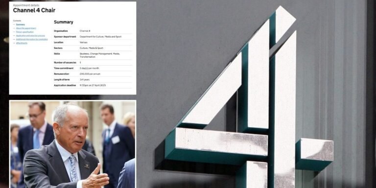 Channel 4 chief to pocket equivalent of £578k salary as broadcaster slammed for ‘reckless spending’