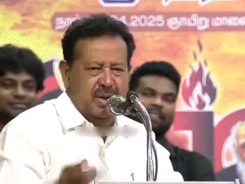 Tamil Nadu Minister Ponmudi Case | Madras High Court | तमिलनाडु के मंत्री का महिलाओं-हिंदू तिलक पर अश्लील कमेंट: मद्रास हाईकोर्ट बोला- लगता नहीं जुबान फिसली थी; पुलिस FIR करे, नहीं तो एक्शन को तैयार रहे