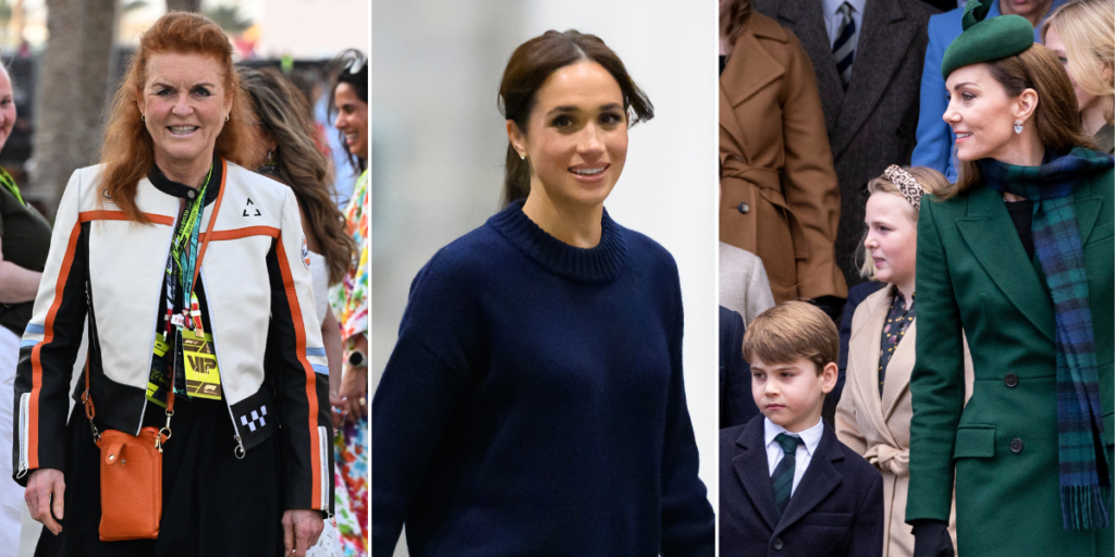 Sarah Ferguson and Meghan Markle to step out on Prince Louis’ big day as Kate Middleton weighs decision