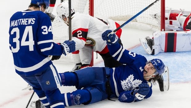Battle of Ontario: Stars shine for Leafs in convincing Game 1 victory over Senators Battle of Ontario: Stars shine for Leafs in convincing Game 1 victory over Senators