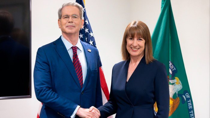 Reeves and Bessent can see ‘landing zone’ for a UK-US trade deal, say British officials