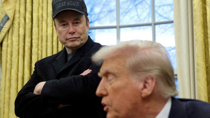Elon Musk slams Donald Trump’s trade tsar in sign of rift over US tariffs