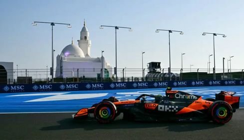 Norris Nicks Top Spot In Final Saudi Practice