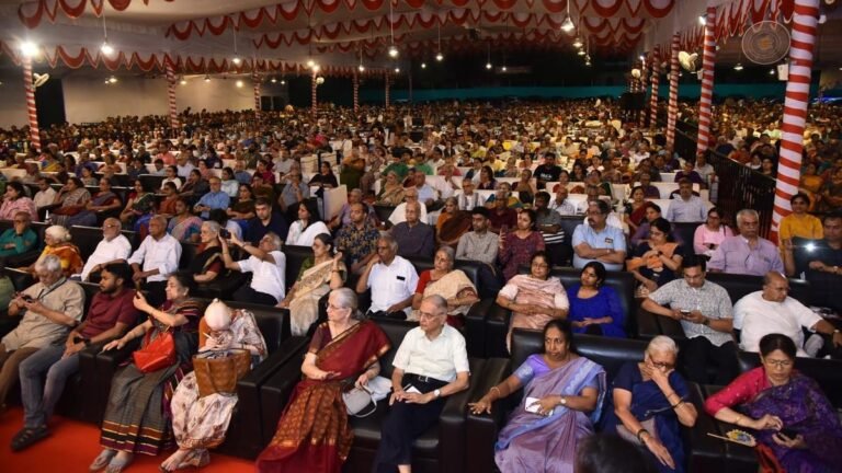 Shower of melodies for Ramanavami at Sree Ramaseva Mandali