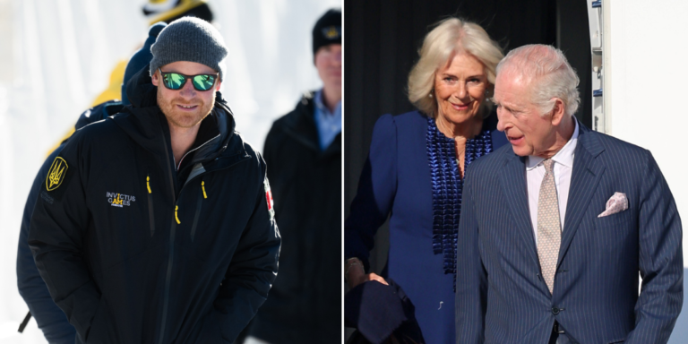 Prince Harry ‘flies to UK’ just as his father King Charles departs country with Queen Camilla
