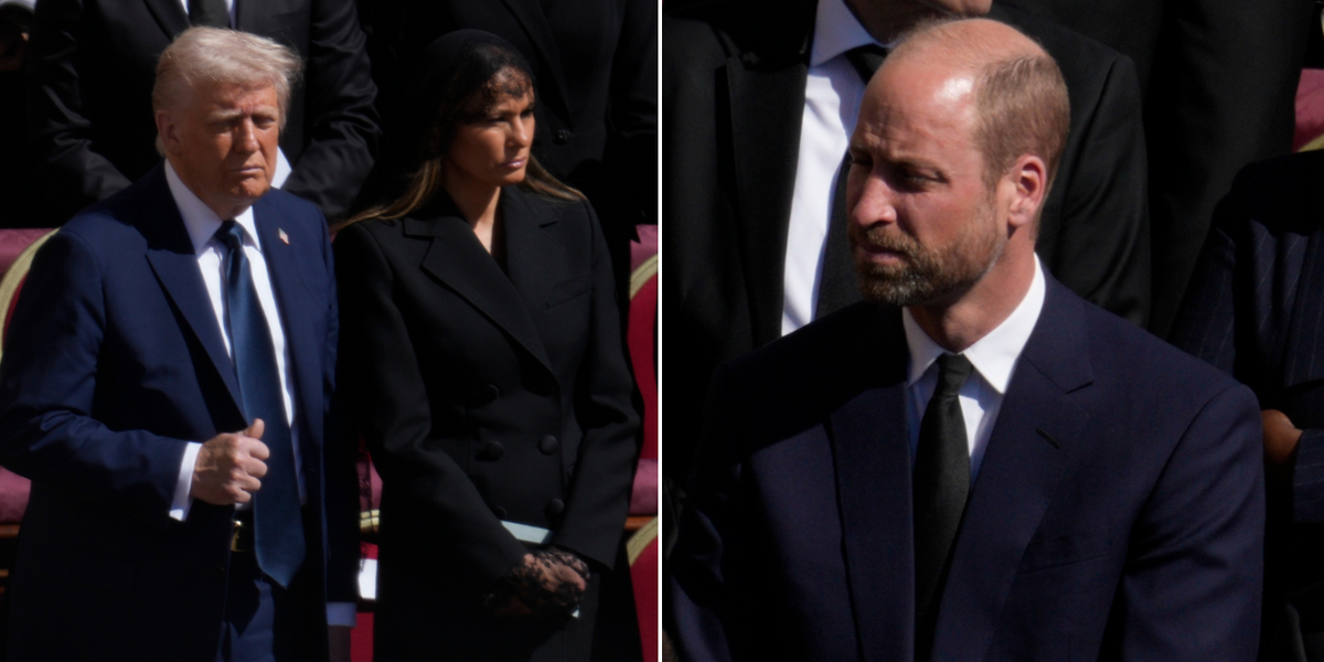 Prince William meets with US President Donald Trump on his way into Pope Francis’s funeral Prince William meets with US President Donald Trump on his way into Pope Francis’s funeral