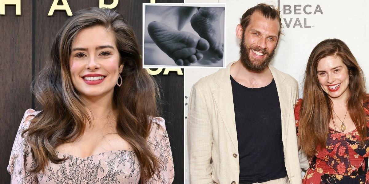 Rachel Shenton, 37, gives birth as All Creatures Great and Small star shares first snap of newborn Rachel Shenton, 37, gives birth as All Creatures Great and Small star shares first snap of newborn