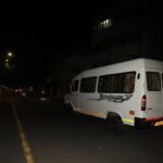 Two-way traffic being allowed on Santhome High Road at certain hours