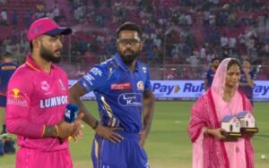 Why RR wore Pink Jersey vs MI in Match 50