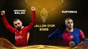 Raphinha Will Rival Salah For Ballon d’Or Award –Cafu