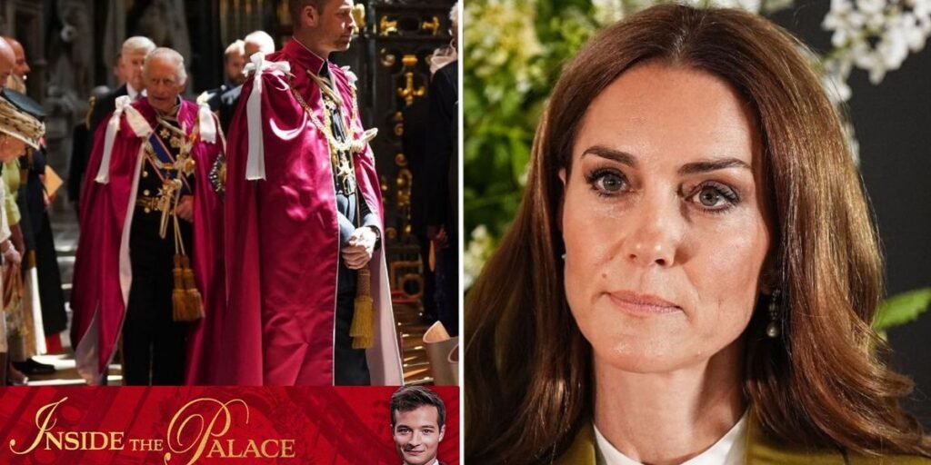 King Charles and Prince William put on united front while Kate makes bold choice and Meghan suffers fresh blow
