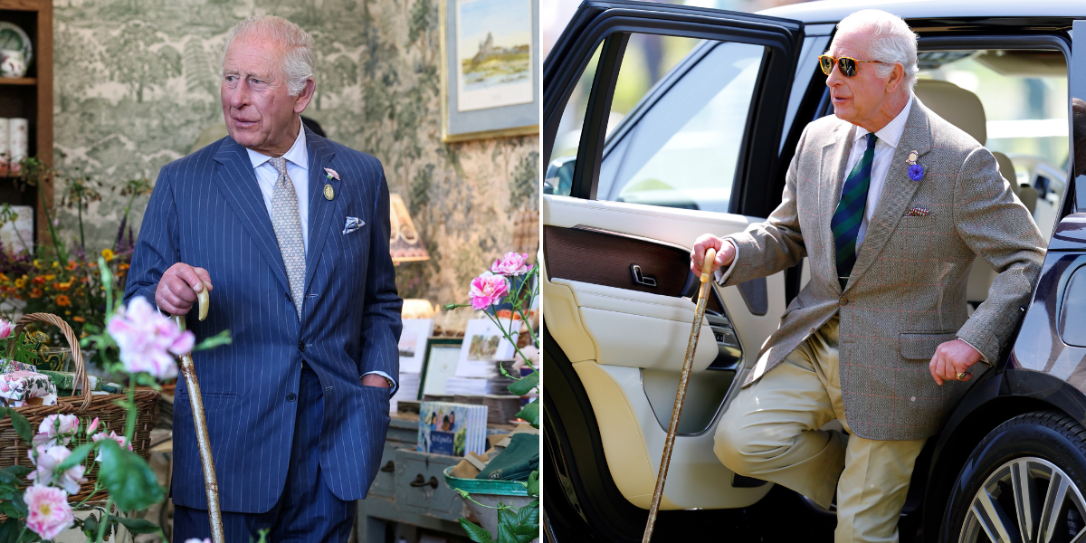 King Charles spotted with walking stick during high-profile appearances King Charles spotted with walking stick during high-profile appearances