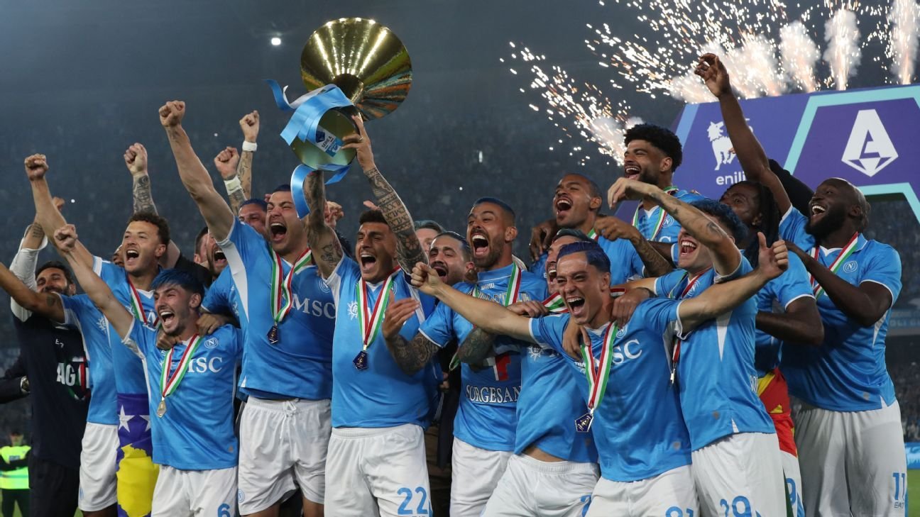 Napoli edge out Inter Milan to win 4th Serie A title Napoli edge out Inter Milan to win 4th Serie A title