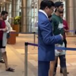 [WATCH] Tilak Varma, Deepak Chahar seen with strapping around their left thigh; injury concerns for Mumbai Indians?