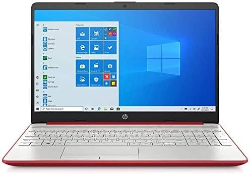 HP 2023 15.6″ HD Laptop Computer Intel Dual-Core Pentium Gold 6405U 4GB DDR4 500GB HDD Intel UHD Graphics HD Webcam Bluetooth RJ-45 USB-C HDMI Windows 10 Scarlet Red w/RE 32GB USB HP 2023 15.6″ HD Laptop Computer Intel Dual-Core Pentium Gold 6405U 4GB DDR4 500GB HDD Intel UHD Graphics HD Webcam Bluetooth RJ-45 USB-C HDMI Windows 10 Scarlet Red w/RE 32GB USB