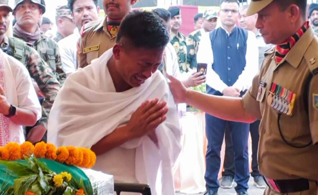 BSF Soldier Deepak Chingakham Killed In Action Given Full State Honours In Manipur, He Was Fearless, Says BSF IG ID Singh