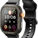 Smart Watches For Men & Women, 1.93″ HD Touchscreen，Health Monitoring Fitness Trackers, 110+ Sport Modes，IP68 Waterproof Smart Watch with Bluetooth Call and Voice Assistant for Android and iOS