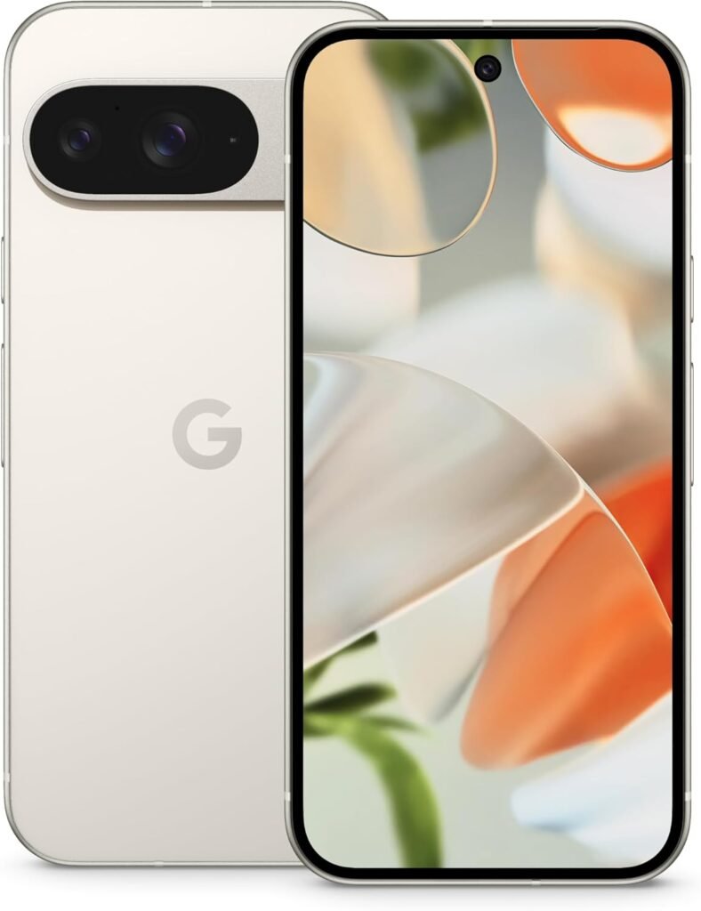 Google Pixel 9 – Unlocked Android Smartphone with Gemini, 24-Hour Battery, Advanced Camera, and 6.3″ Actua Display – Porcelain – 256 GB