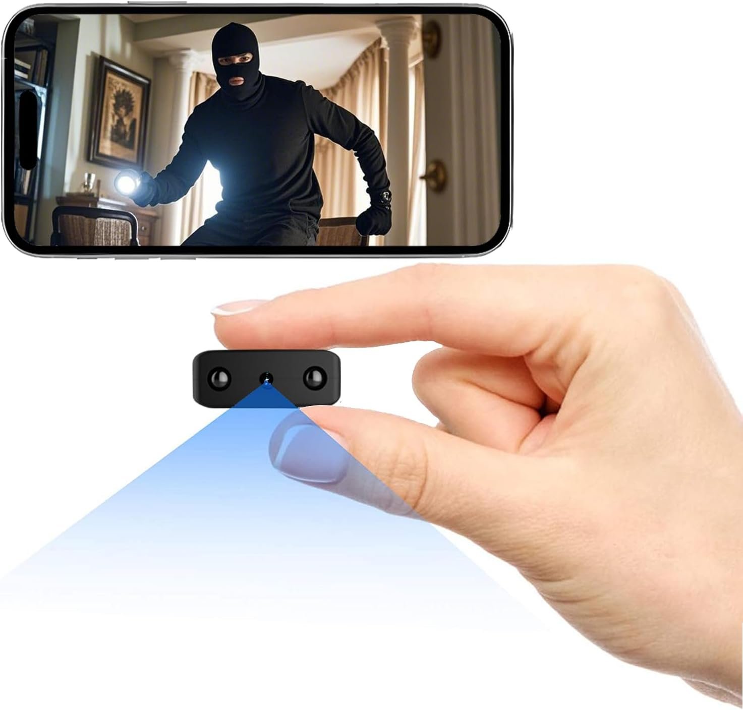 Mini WiFi Hidden Spy Camera, Smallest Cameras HD1080P for Home Security,Surveillance Small Nanny Cam with Phone App, Motion Detection and Night Vision for Indoor Mini WiFi Hidden Spy Camera, Smallest Cameras HD1080P for Home Security,Surveillance Small Nanny Cam with Phone App, Motion Detection and Night Vision for Indoor