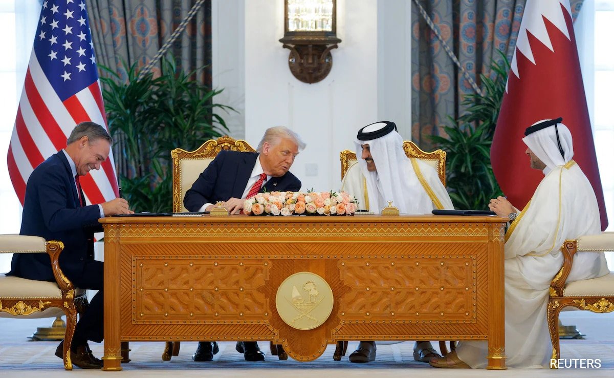 Qatar PM Dismisses Concerns Over Donald Trump Jet Gift Offer Qatar PM Dismisses Concerns Over Donald Trump Jet Gift Offer