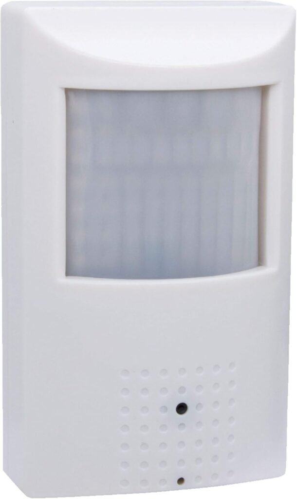 1080P POE IP Security Hidden Camera,940nm Invisible IR LEDs, 10m Night Vision, 3.7mm Wide Angle Pinhole Lens, Indoor PIR Housing Spy Camera(Plug&Play with Multiple Third-Party PoE NVR)