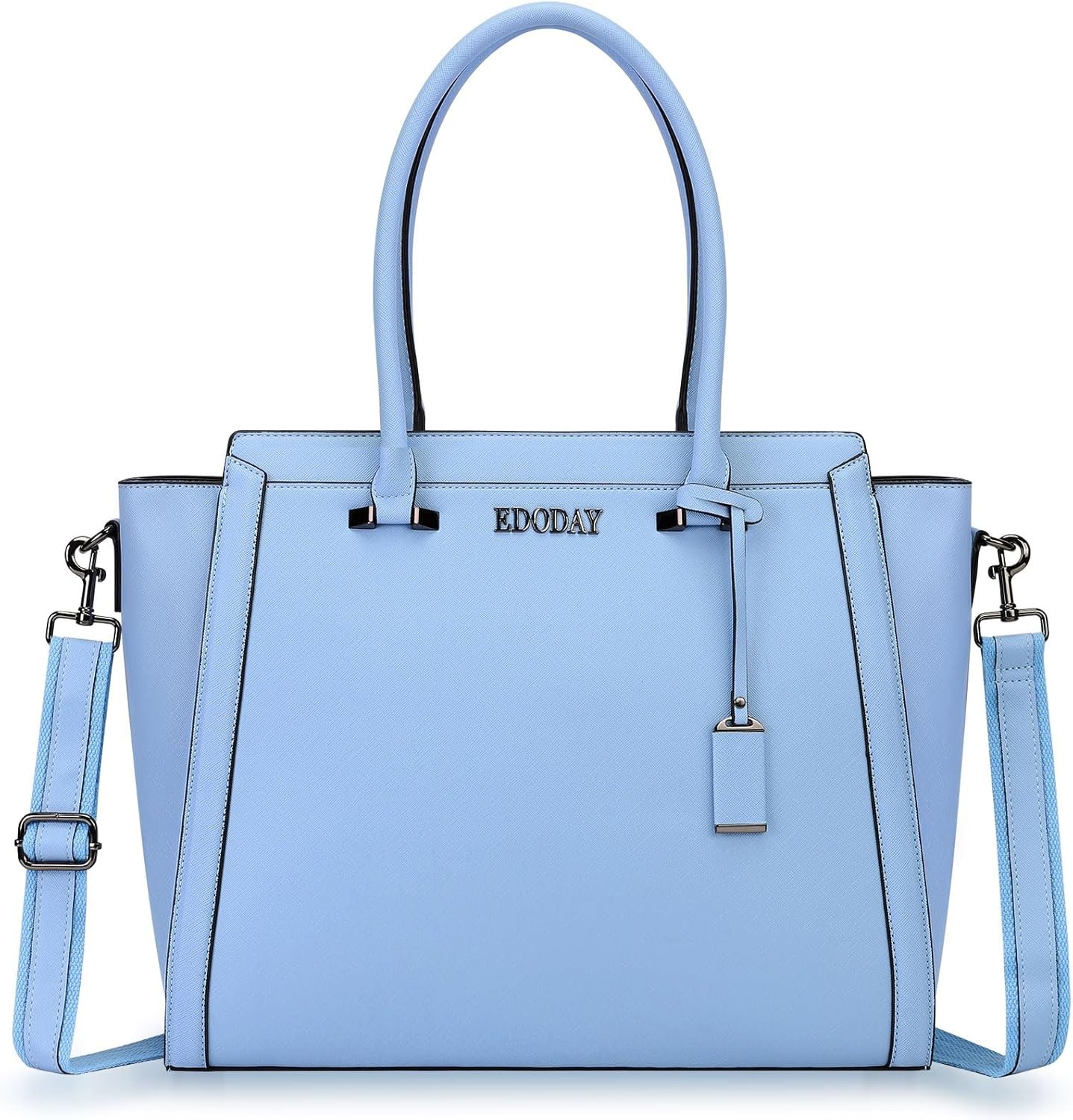 Stylish 15.6 Inch Laptop Tote Bag for Women – Travel Computer Handbag with Long Shoulder Strap Stylish 15.6 Inch Laptop Tote Bag for Women – Travel Computer Handbag with Long Shoulder Strap