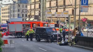 German police rule out attack after car injures 8 in Stuttgart