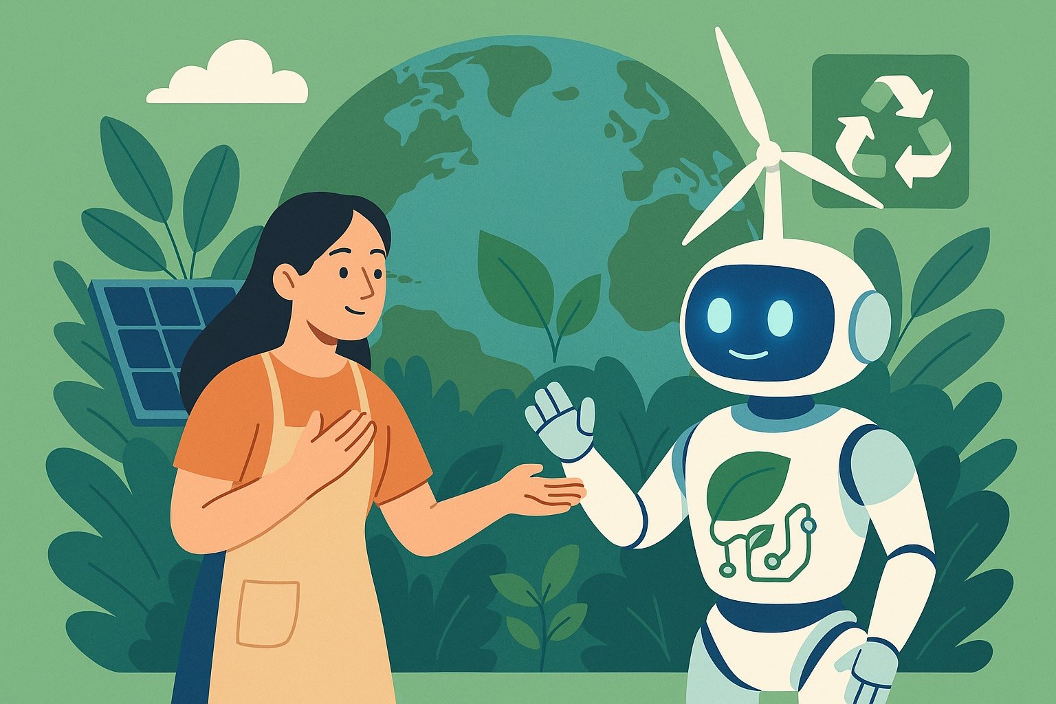 Harnessing AI for a Sustainable Earth Day Harnessing AI for a Sustainable Earth Day