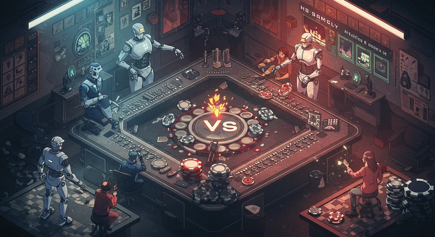 AI Gambling Robots vs. Humans: The End of Traditional Gambling? AI Gambling Robots vs. Humans: The End of Traditional Gambling?